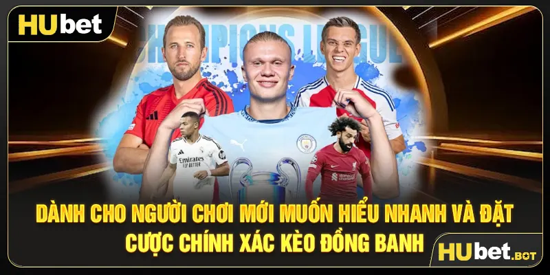 Dành cho người chơi mới muốn hiểu nhanh và đặt cược chính xác kèo đồng banh